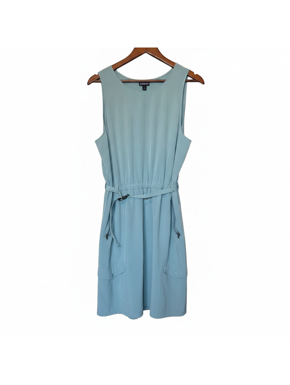 Patagonia Fleetwith Sleeveless Light Blue Dress XL Gorpcore Utility Outdoors